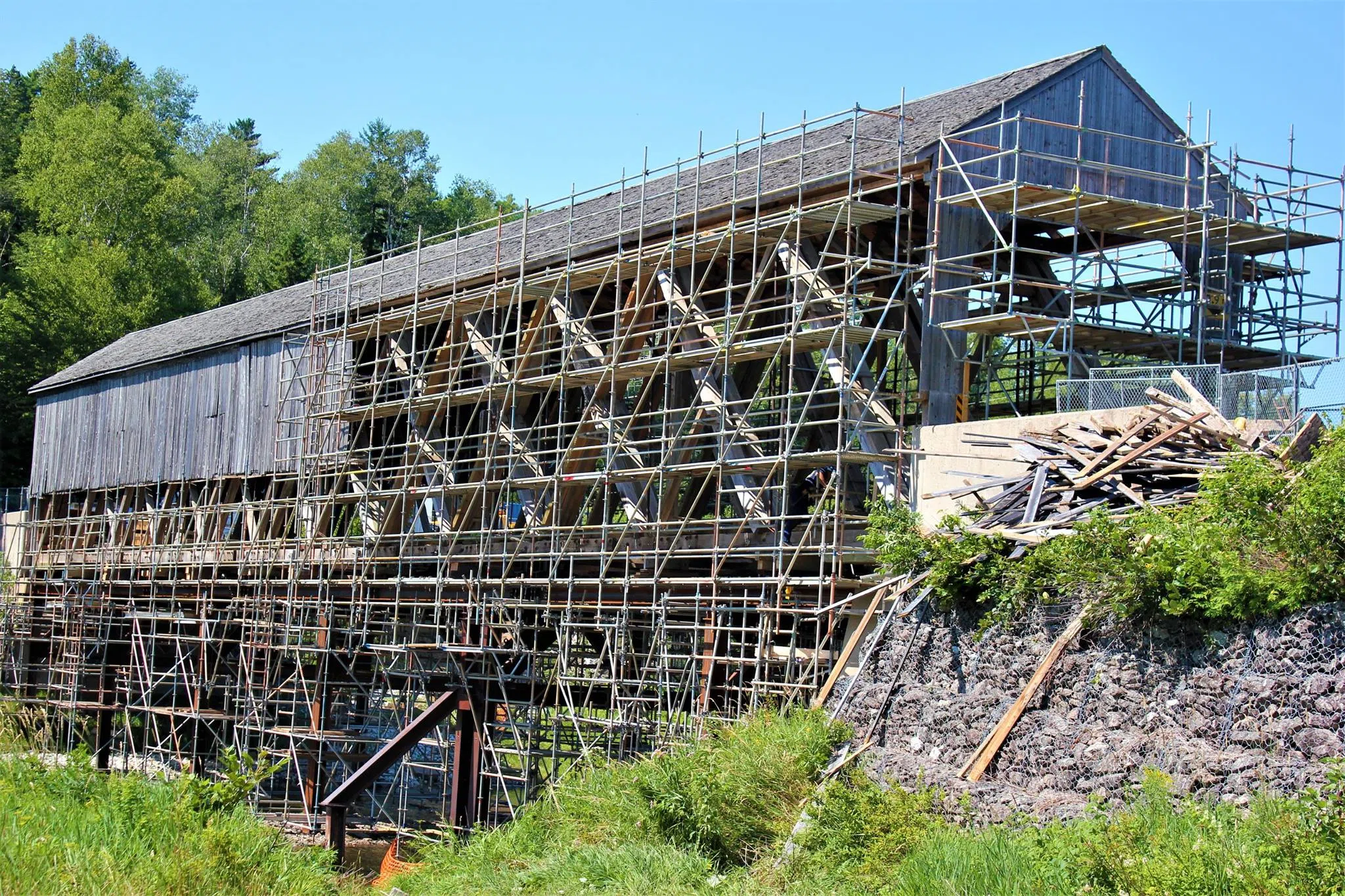 PC Leader Says The French Village Covered Bridge Can Be Repaired Cheaply