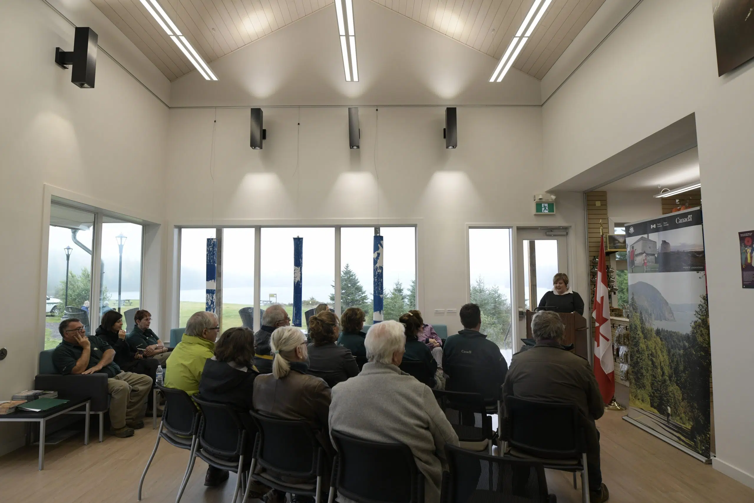 Wolfe Lake Visitor Centre Officially Opens