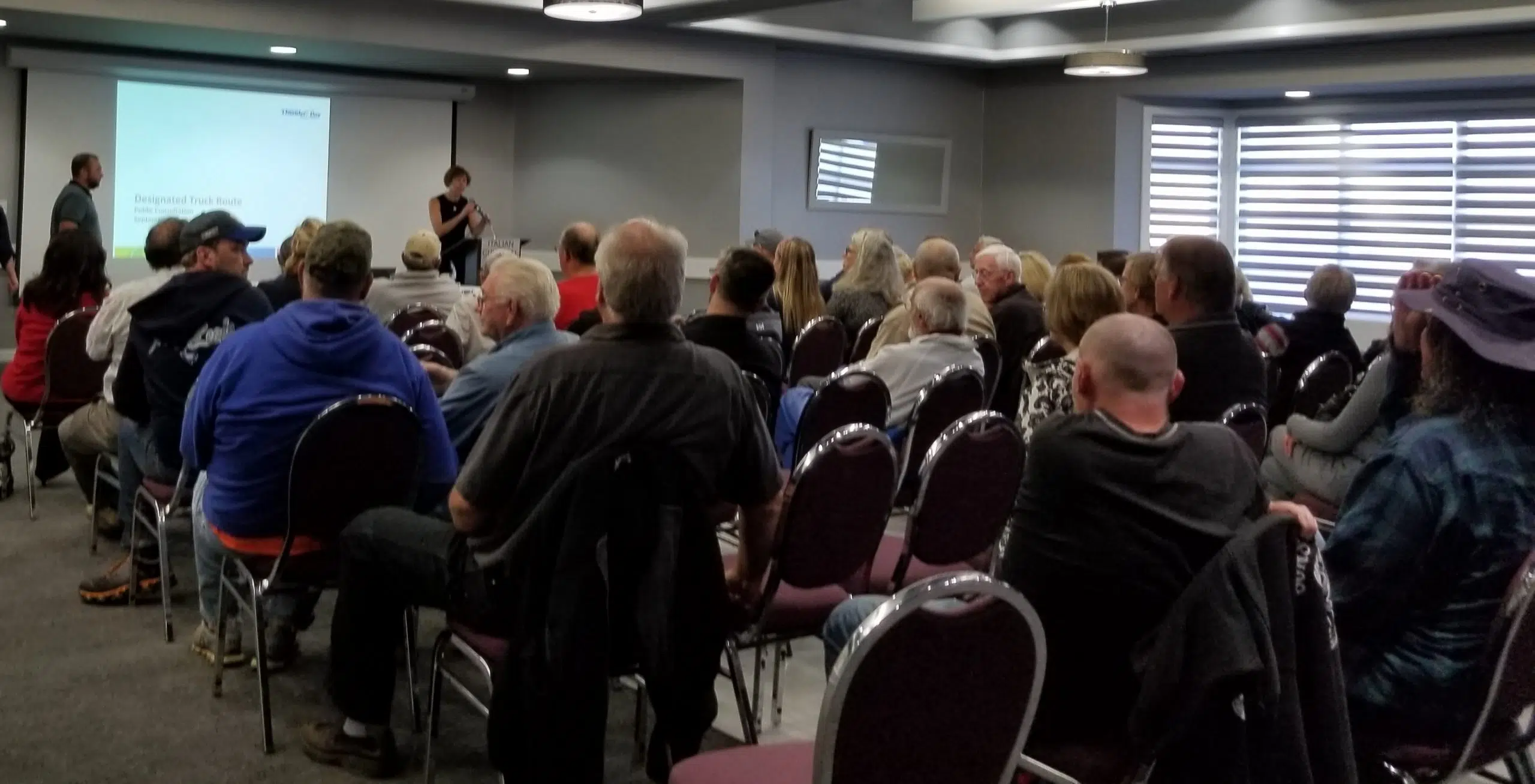 Concerns Aired At Truck Route Meeting