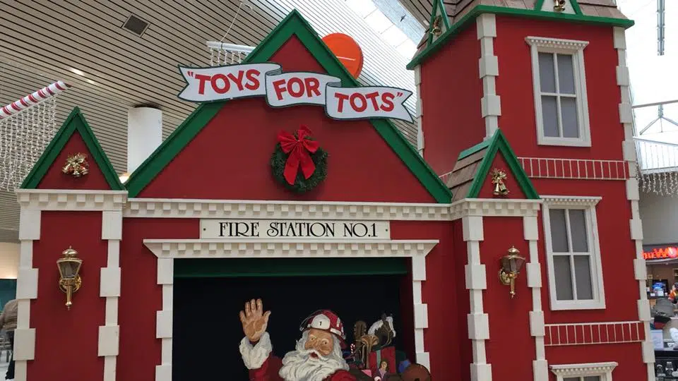 Firefighters Launch Toys For Tots