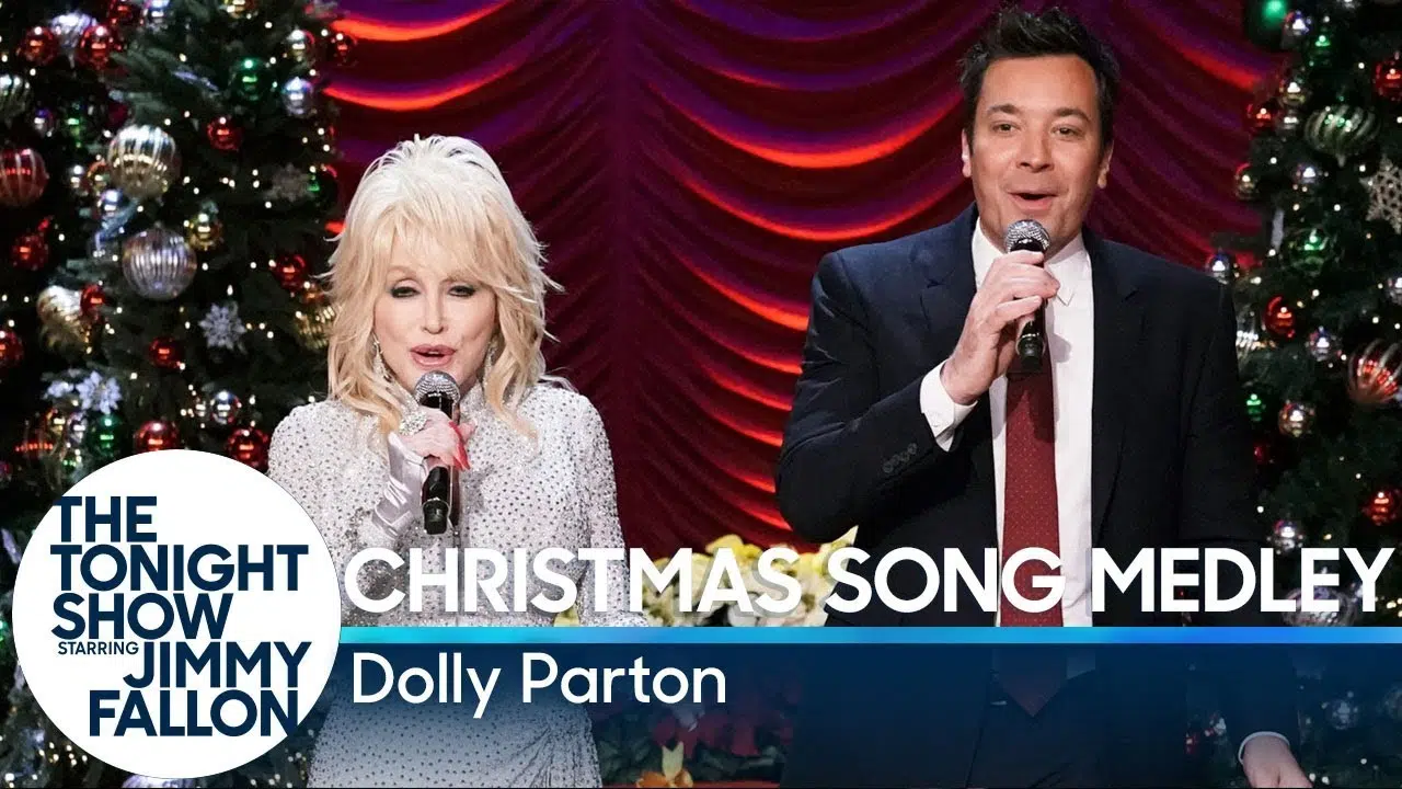 Jimmy Fallon and Dolly Parton Sing a Medley of Christmas Songs