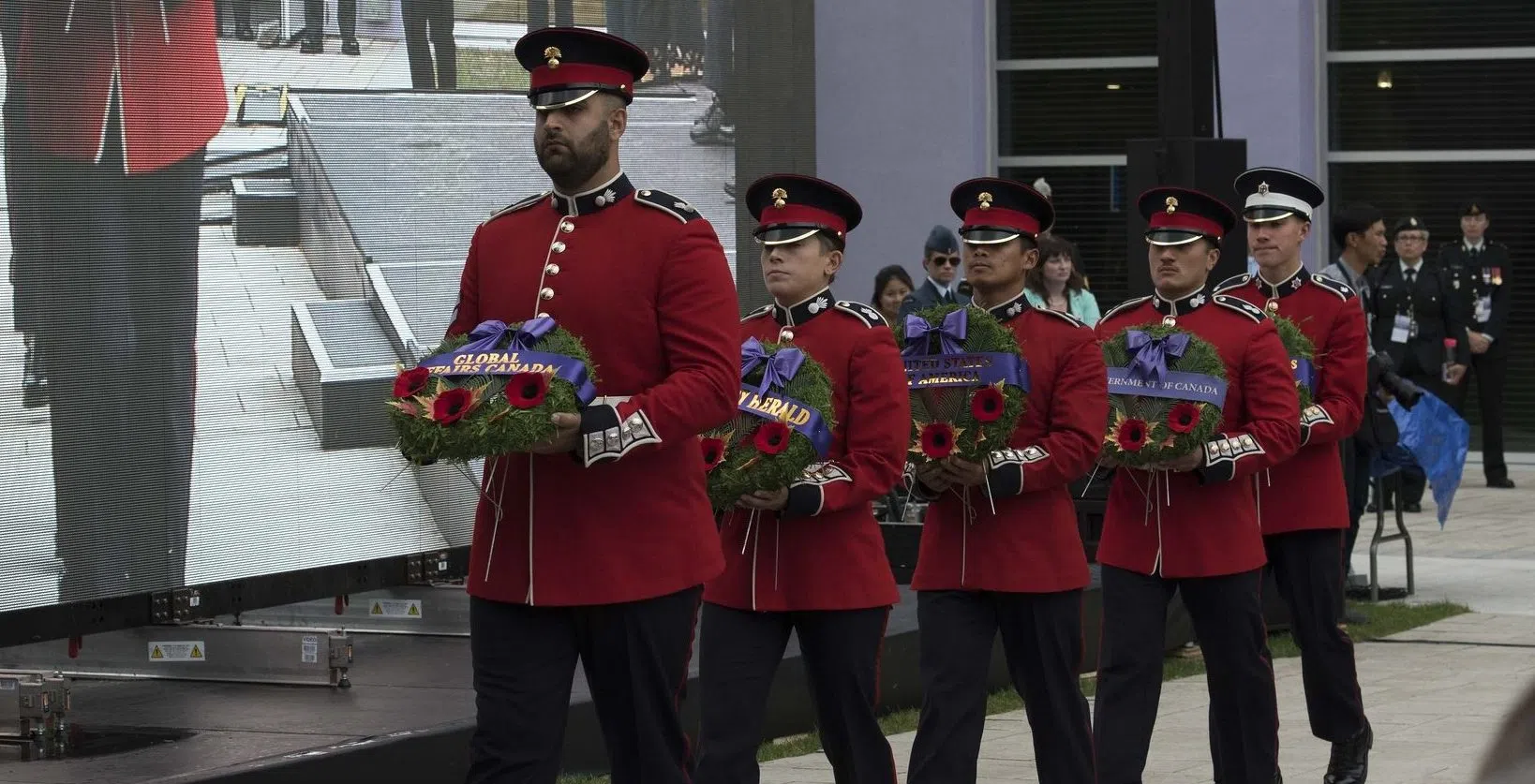 Video: Raw Emotion At Ottawa Memorial Service