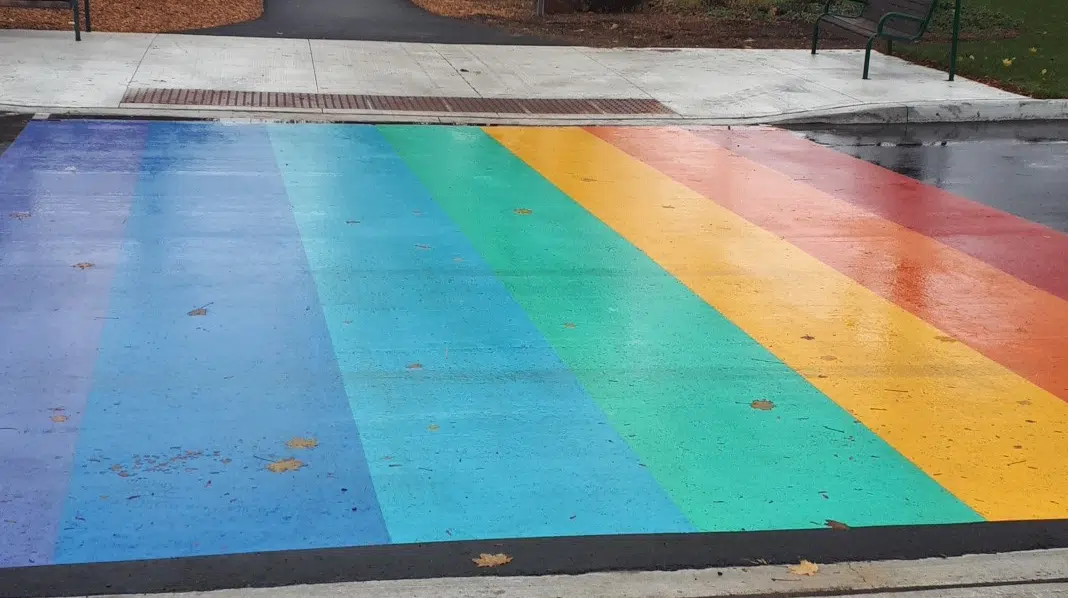 City To Consider Rainbow Sidewalk