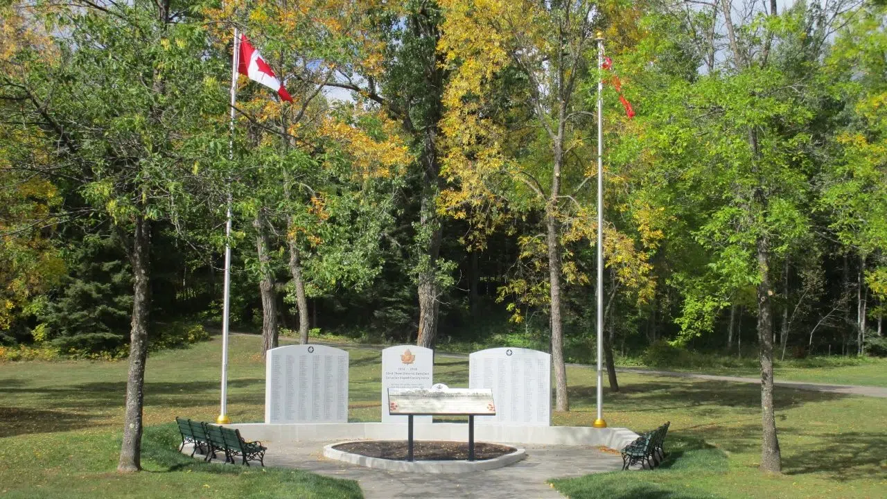 Monument Remembers 52nd Battalion