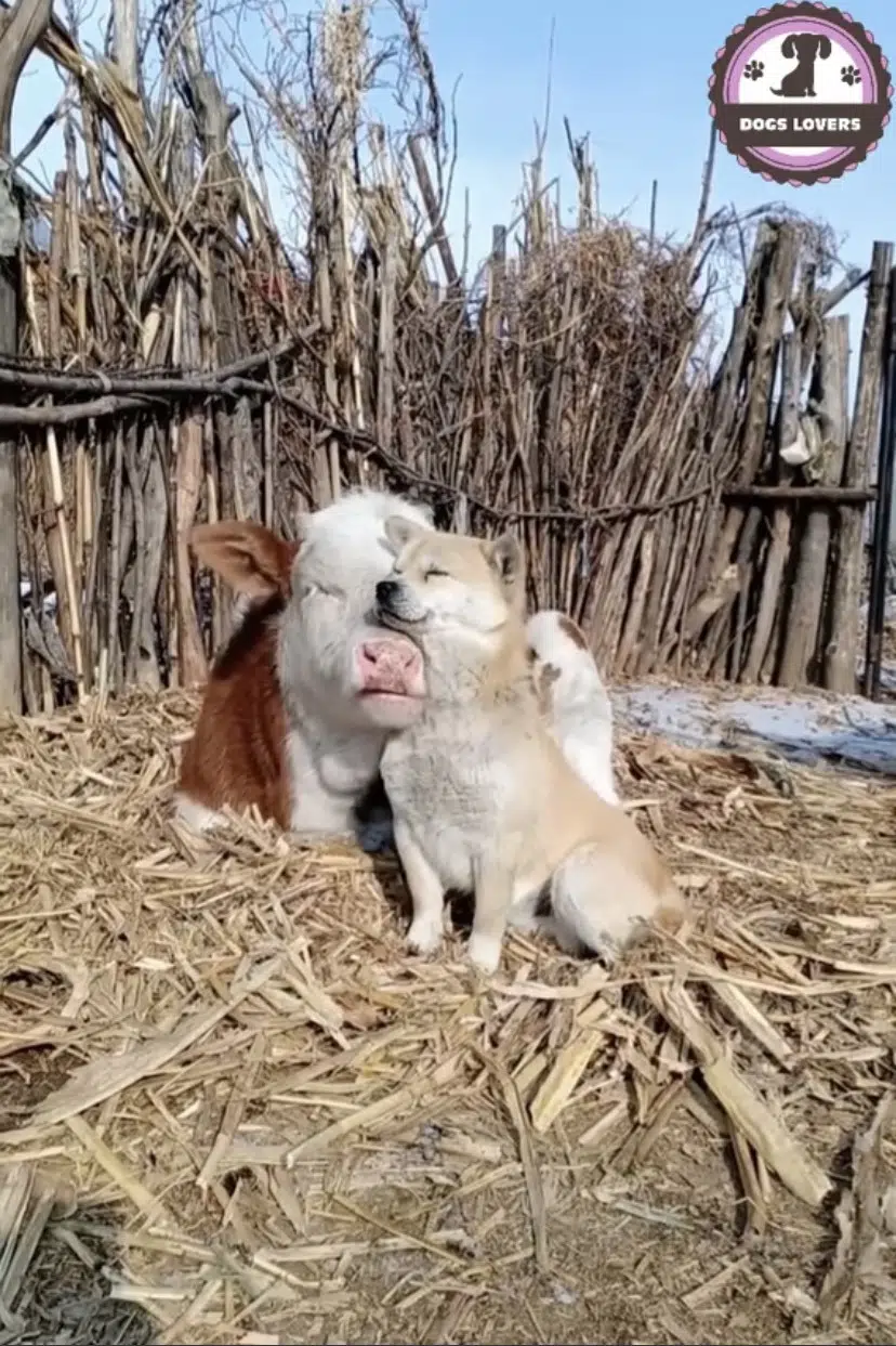 Cow Becomes Best Friends With A Dog!