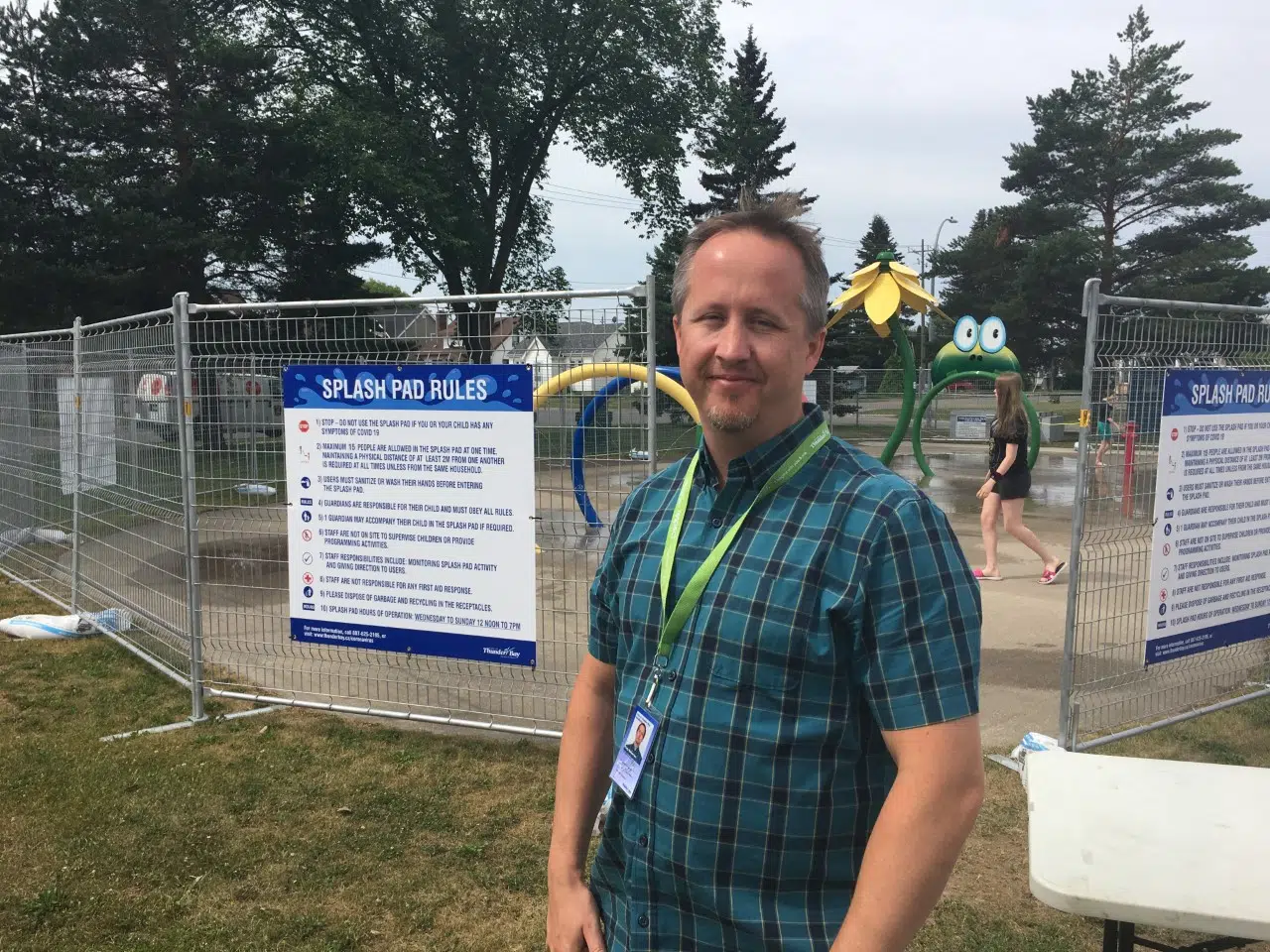 VIDEO: Splash Pads Turned On For The Summer