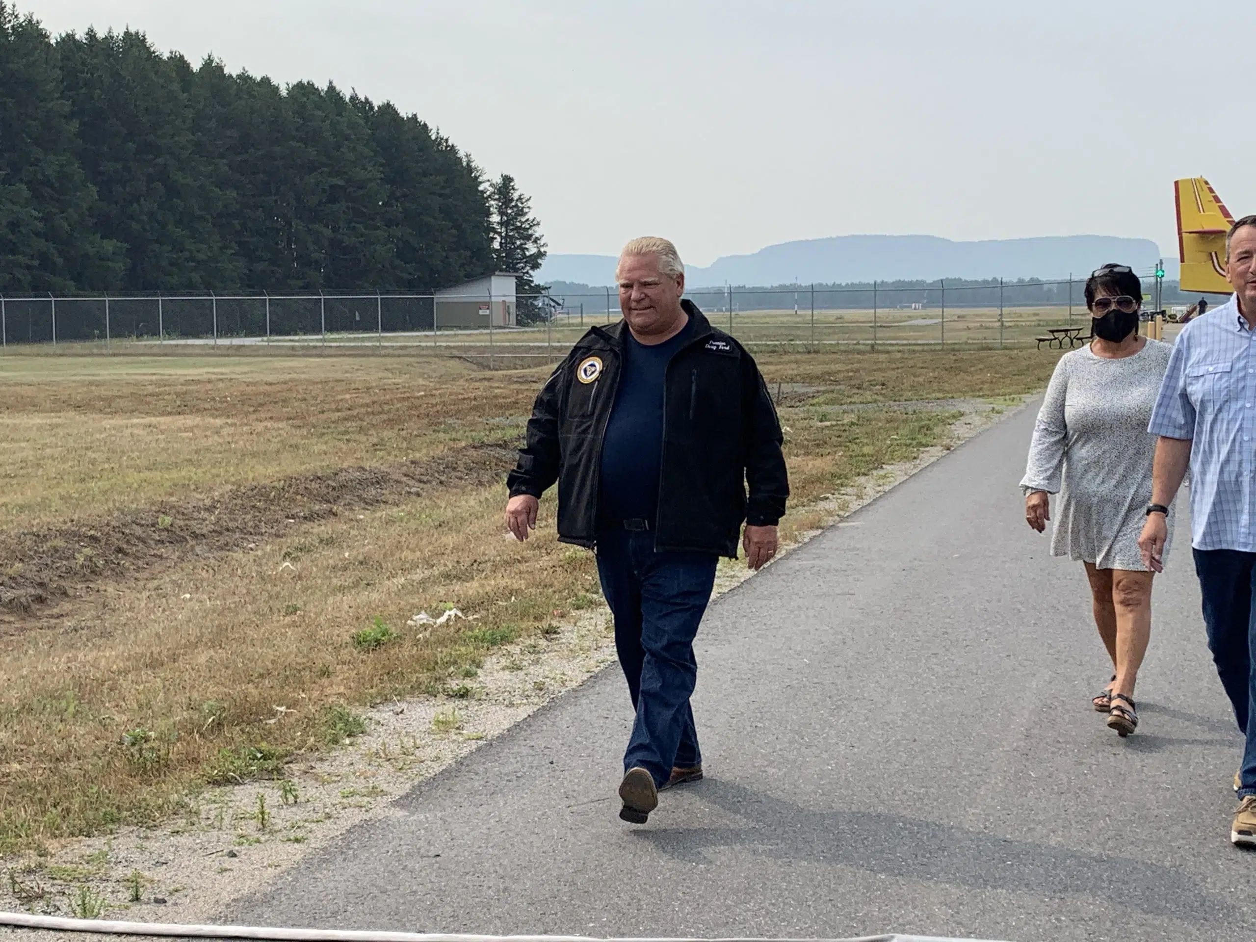 Premier Ford Visits Fire Evacuees in Thunder Bay