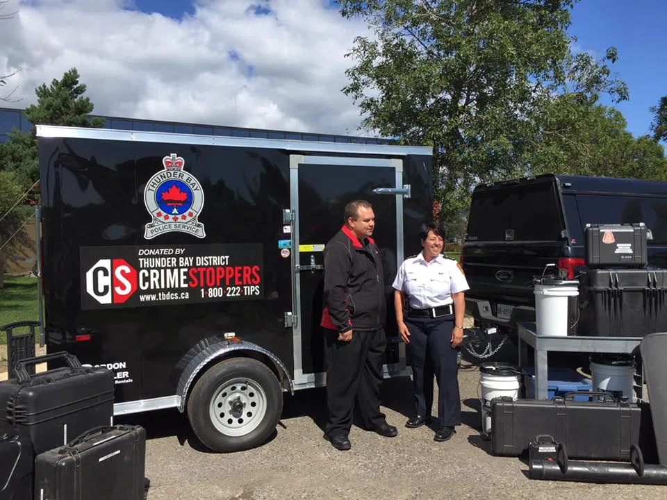 Police Get Utility Trailer