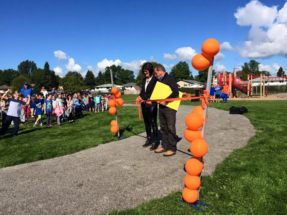 St. Francis School Opens New Track