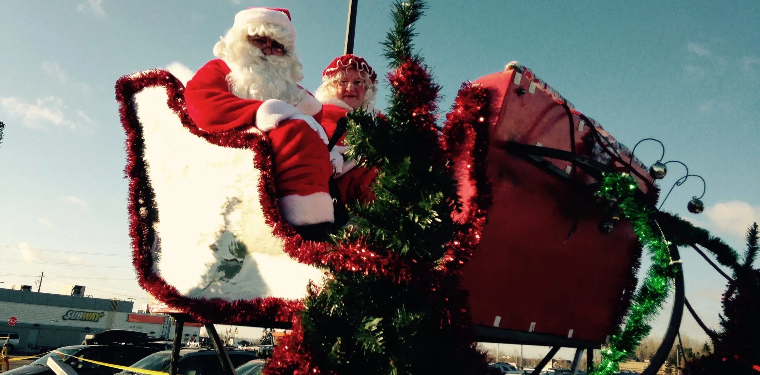 Rotary Christmas Parade This Morning