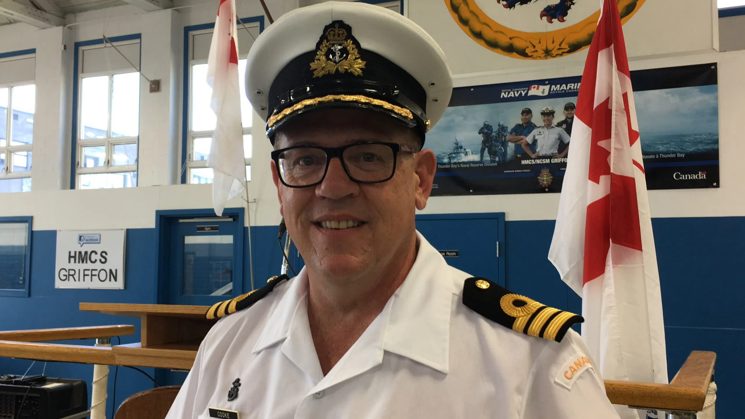 HMCS Griffon Commander Retiring