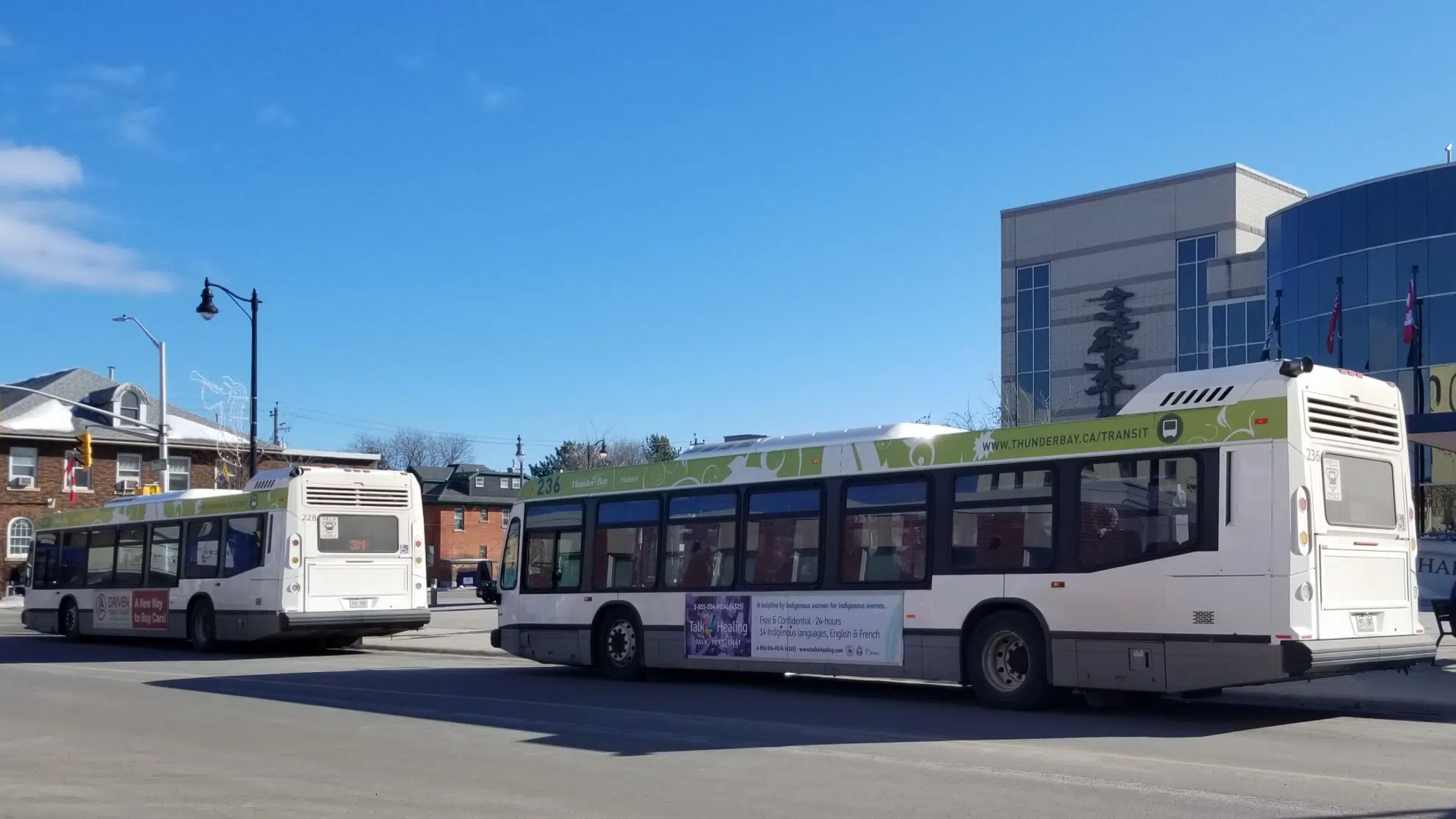 Bus Driver Shields Installed