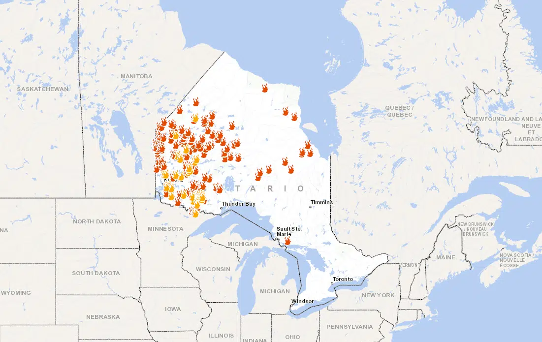 MNRF: 28 New Fires Confirmed Thursday