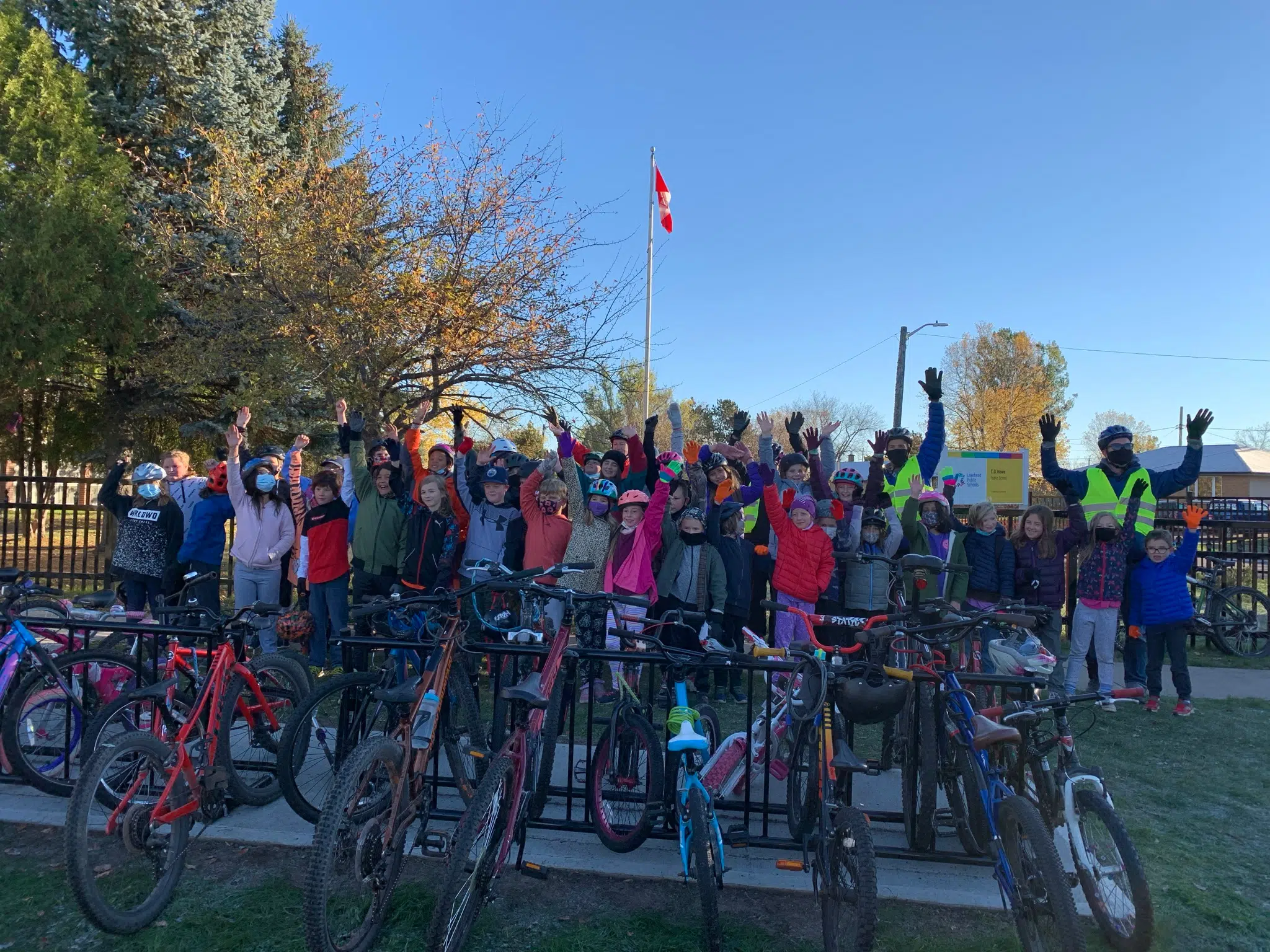 Chilly Rides, Active Minds At CD Howe Public School