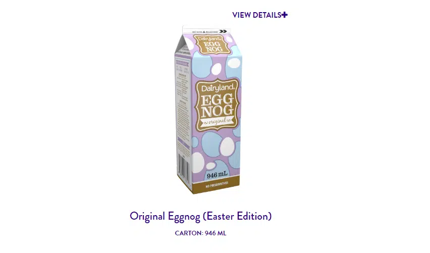 Egg Nog Season — Oblada