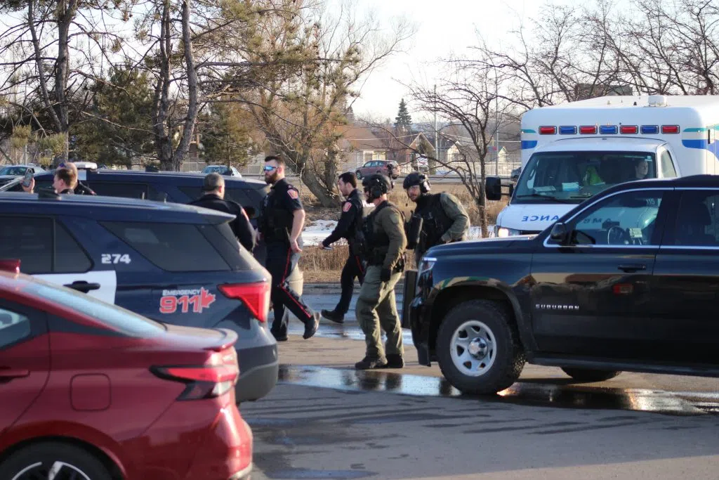 Man arrested after gun-related incident at Thunder Centre