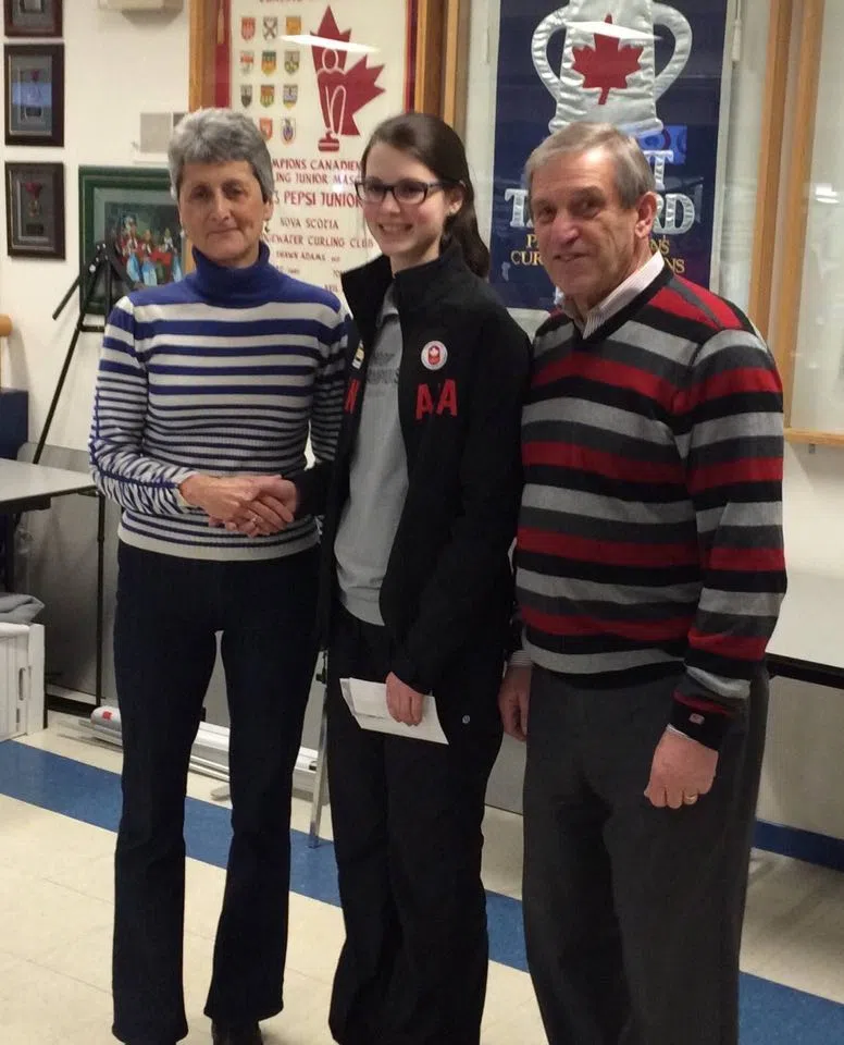 Bridgewater Curling Club Supports Mary Fay