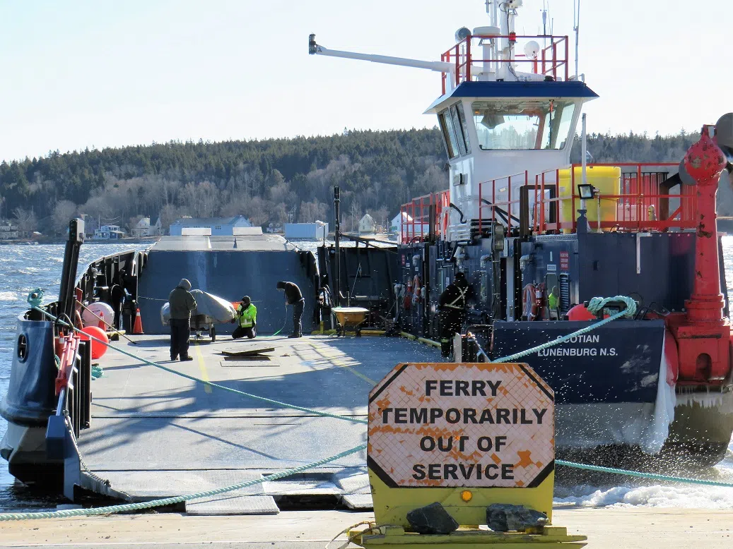 LaHave Ferry Repaired, Waiting To Go Back Into Service