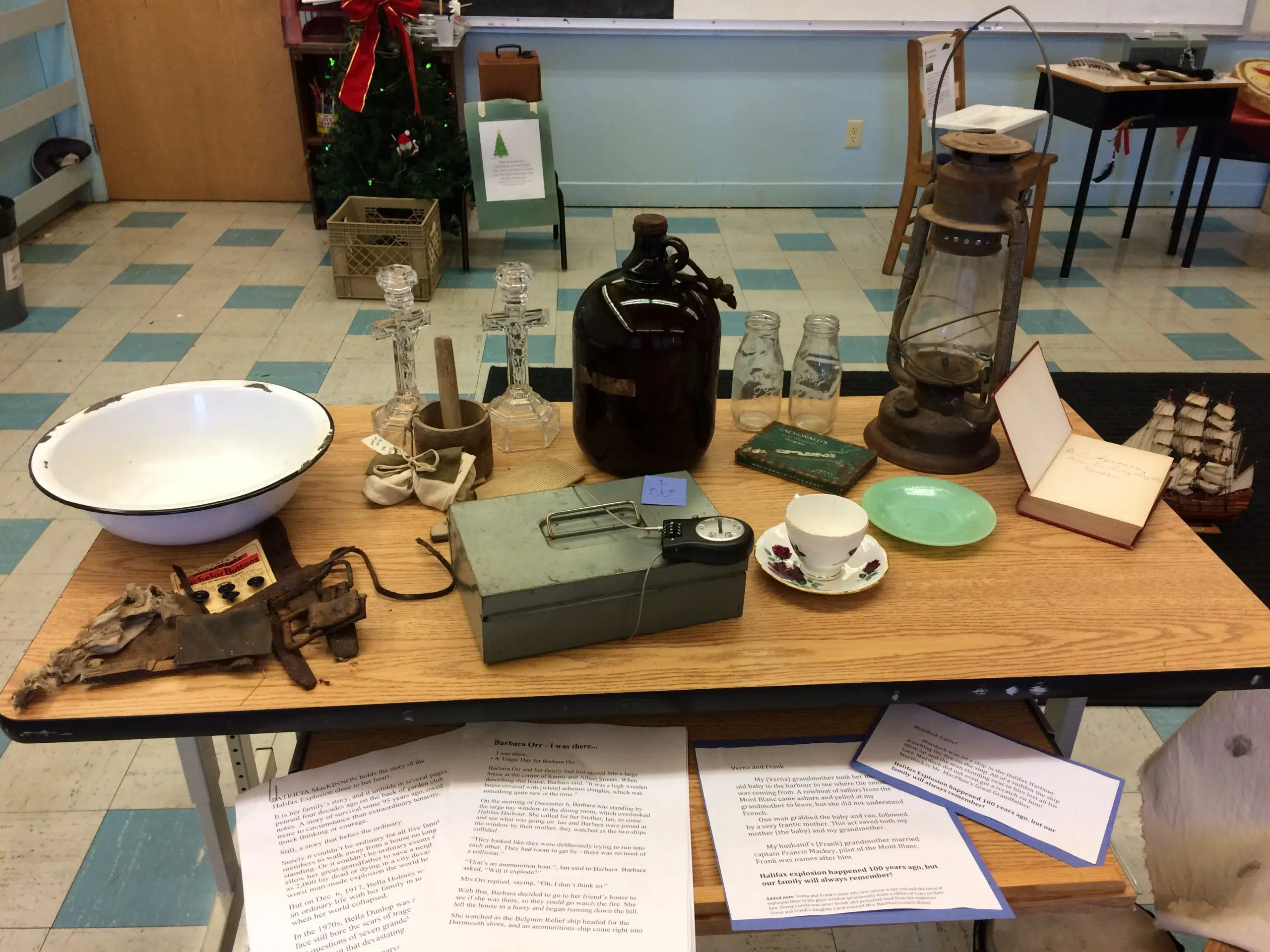 Pentz Elementary Teacher Uses "Escape Room" To Teach About Halifax Explosion