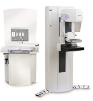 Digital mammography machine