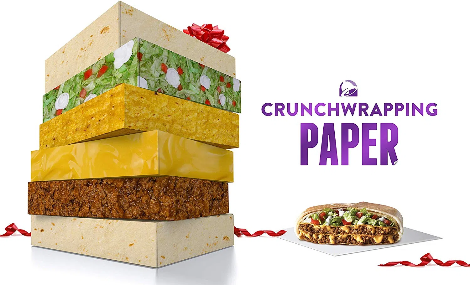 Feliz Navidad! Taco Wrapping Paper Is Back 