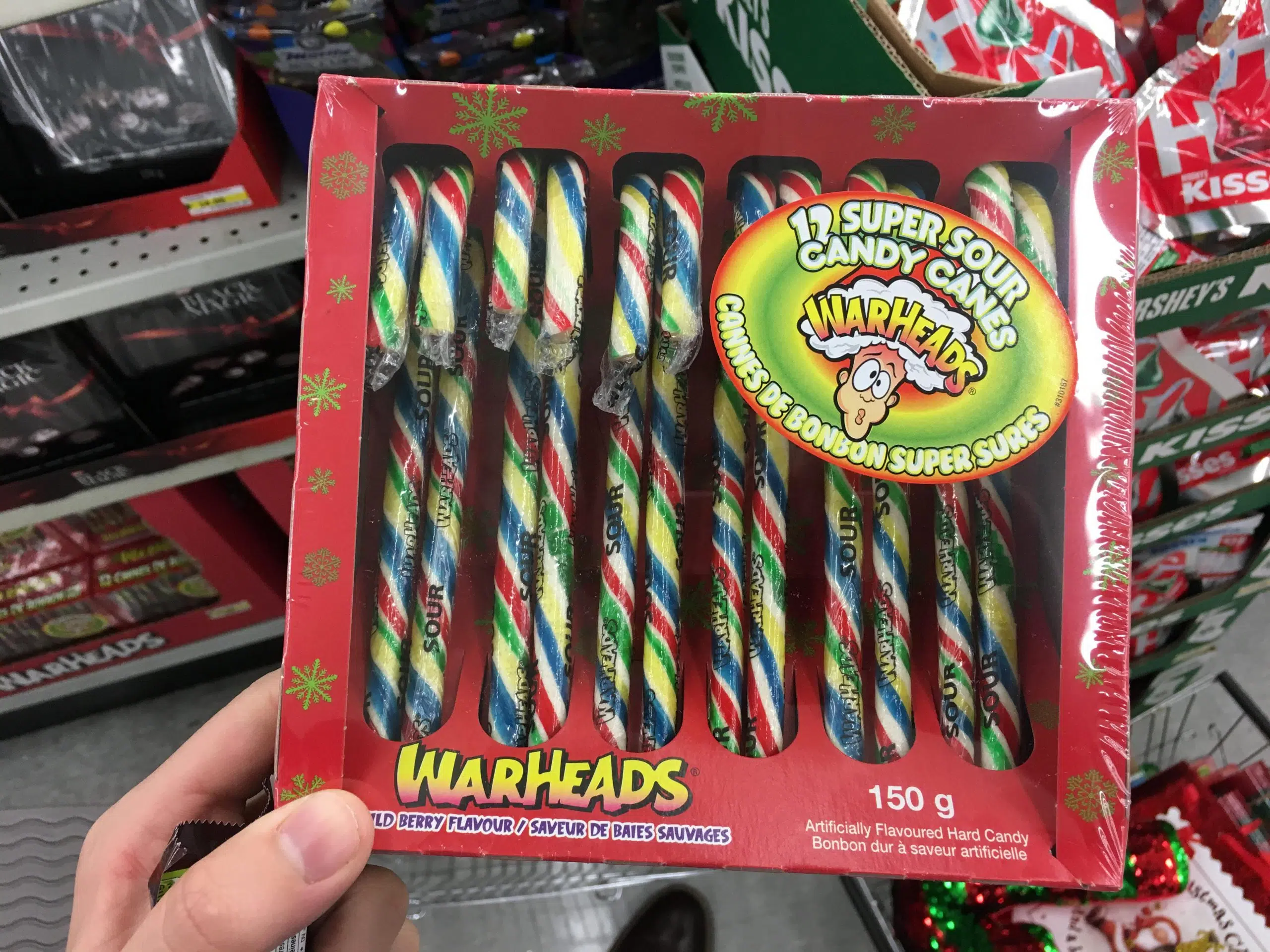 Don't Be Sour! WarHeads Candy Canes Are Here 