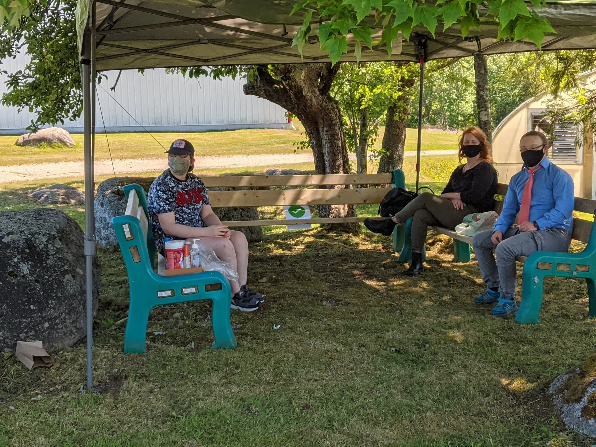 Family visits resume at Bonny Lea Farm