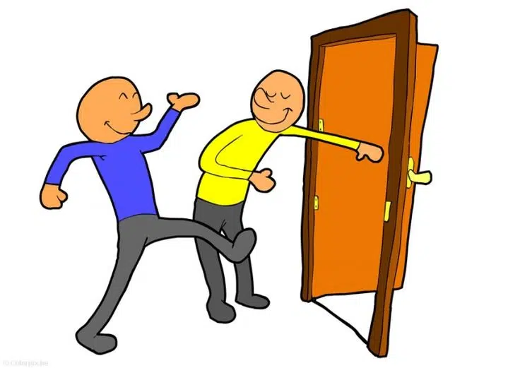 In This Age Of Social Distancing, Should You Hold The Door?