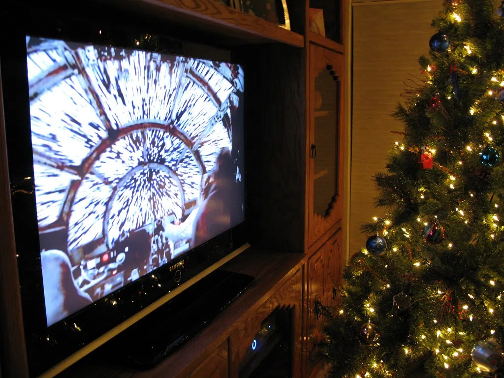 Festive TV Is In Full Swing!  And It's Not Only Antique Trucks Delivering Trees And Love To Decorated Barns