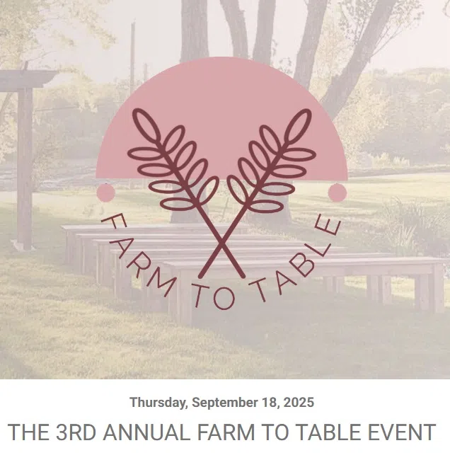 3rd Annual Farm to Table Event