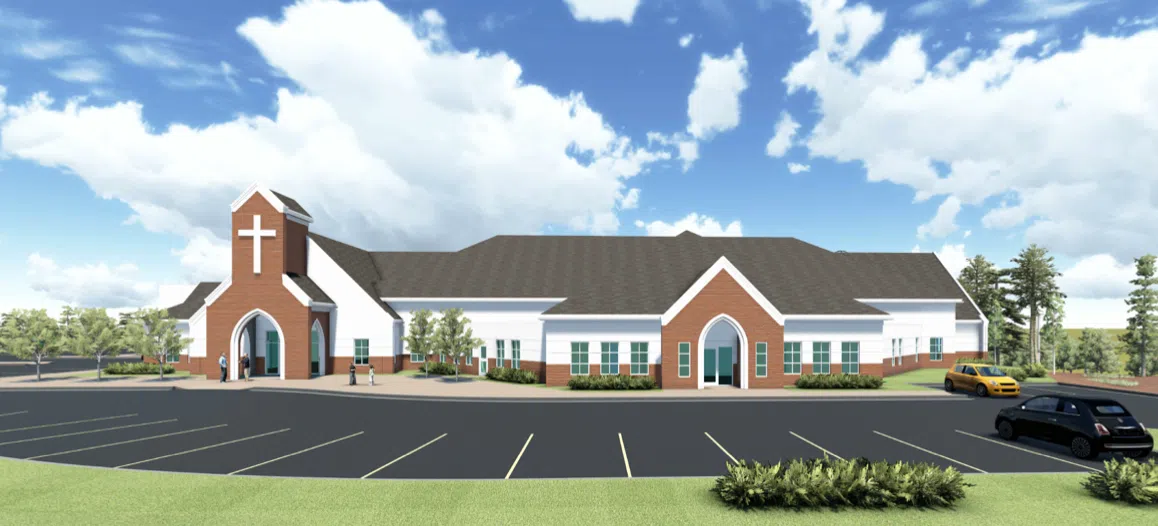 New Bridgewater Church Taking Shape