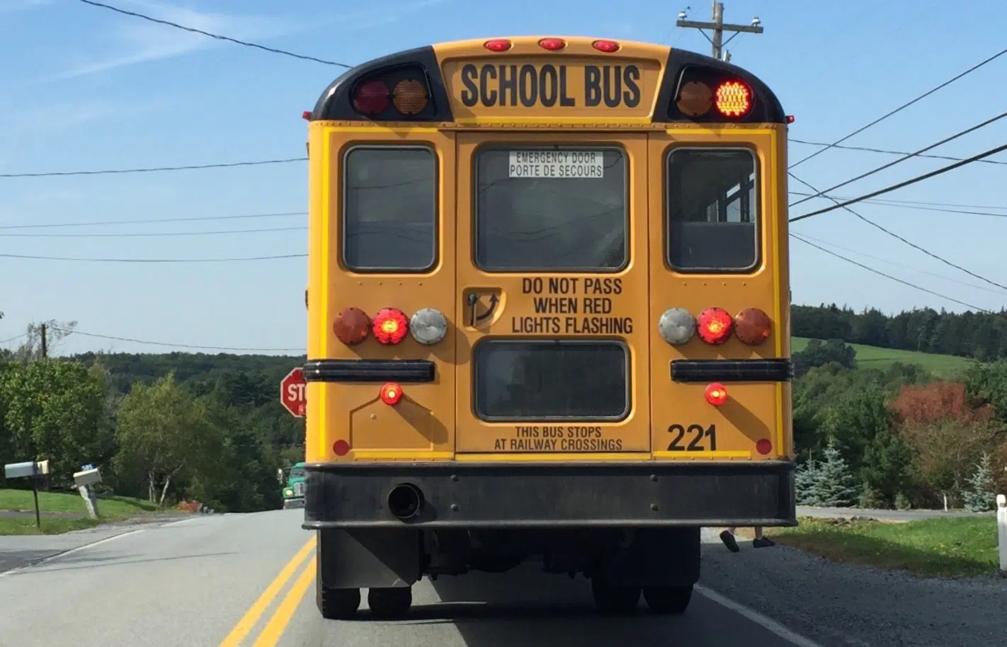 School Bus Red Light Violations Drop In September