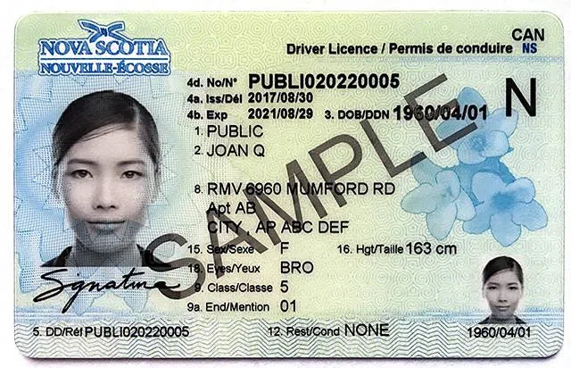 Nova Scotia Driver’s Licence And Photo ID Cards Better Protect Against Fraud