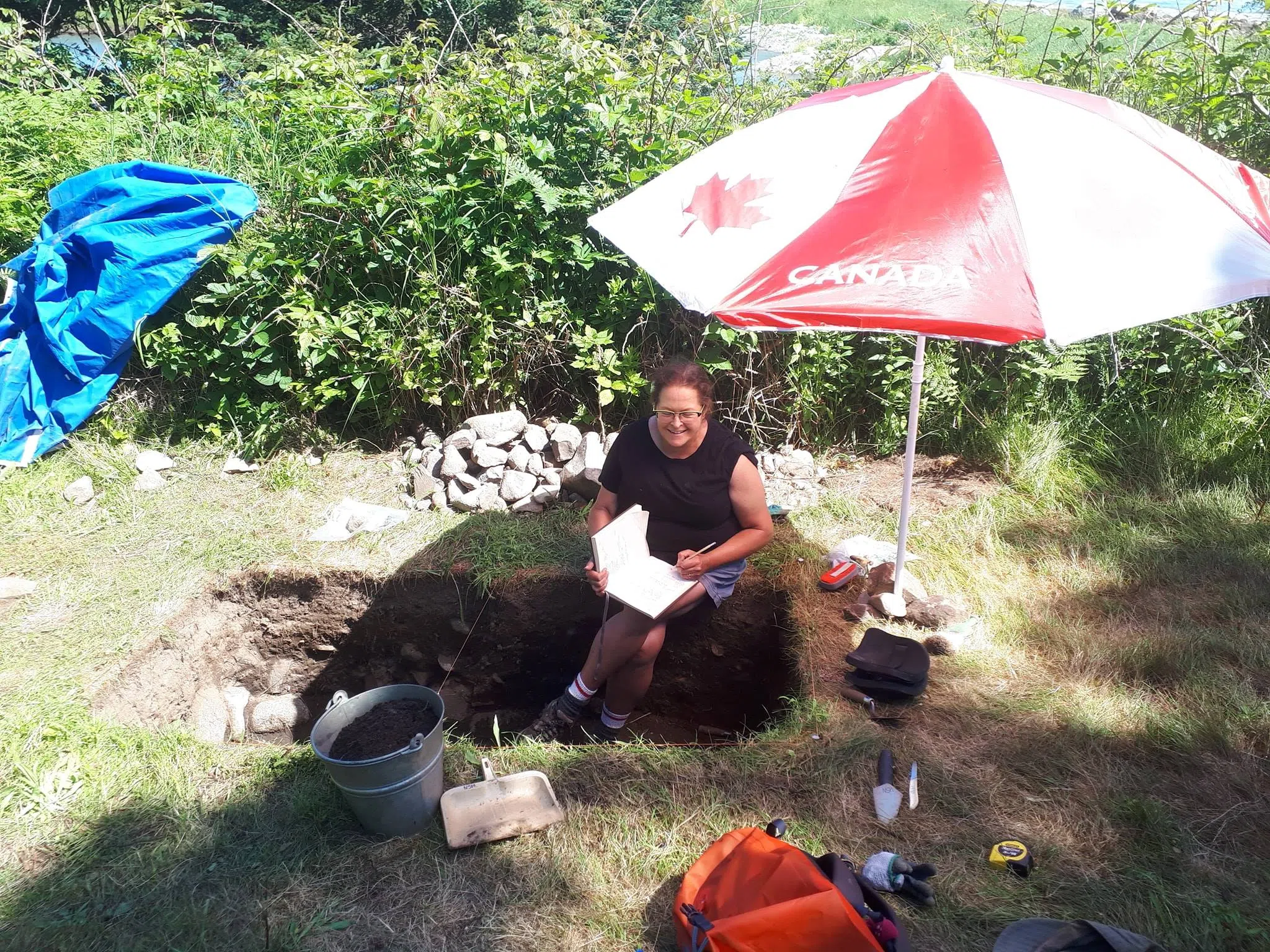 Provincial Archaeologist Digging For Port La Tour's History