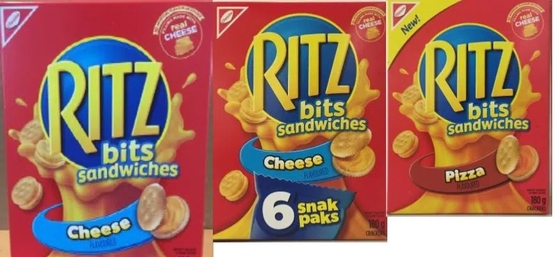 Health Canada Recalls Ritz Bits Sandwiches