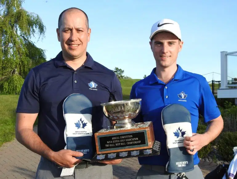 Stuart and Chow Win NSGA Men's Four Ball Championship