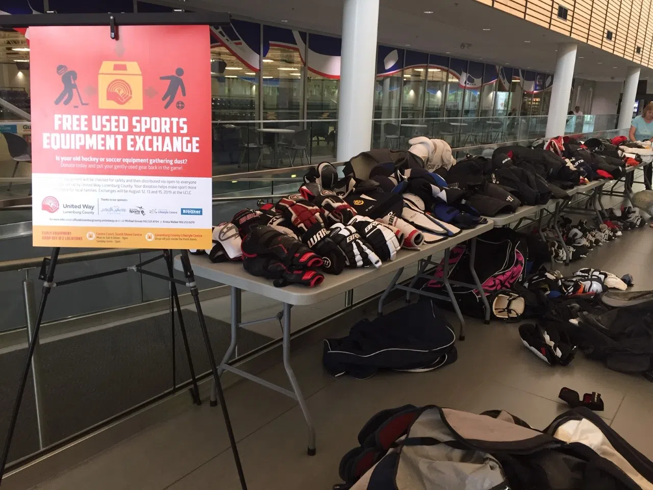Hockey Gear Up For Grabs Ahead Of Season