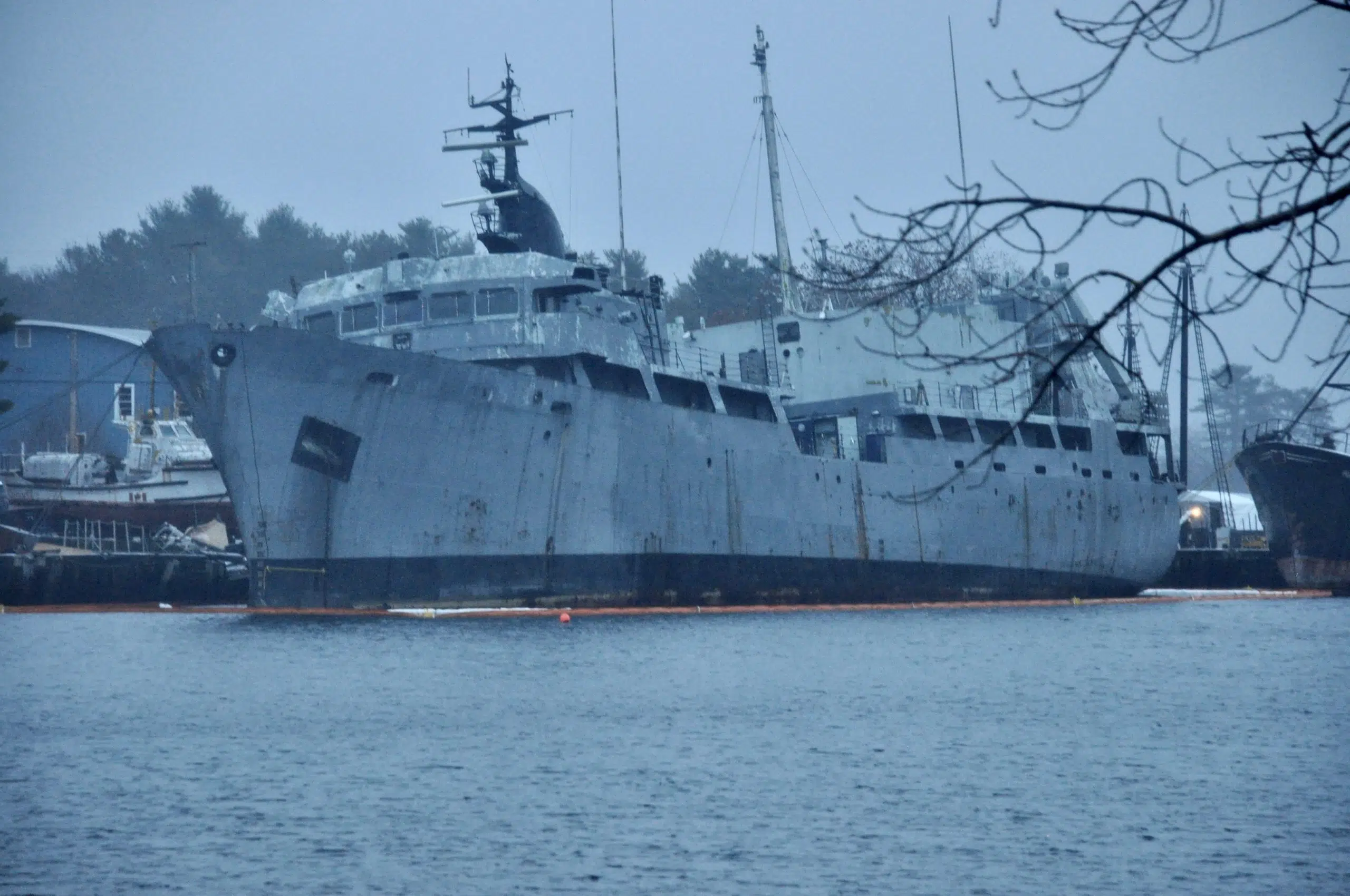 Naval Ship Long Abandoned In LaHave River Deemed A Pollution Threat