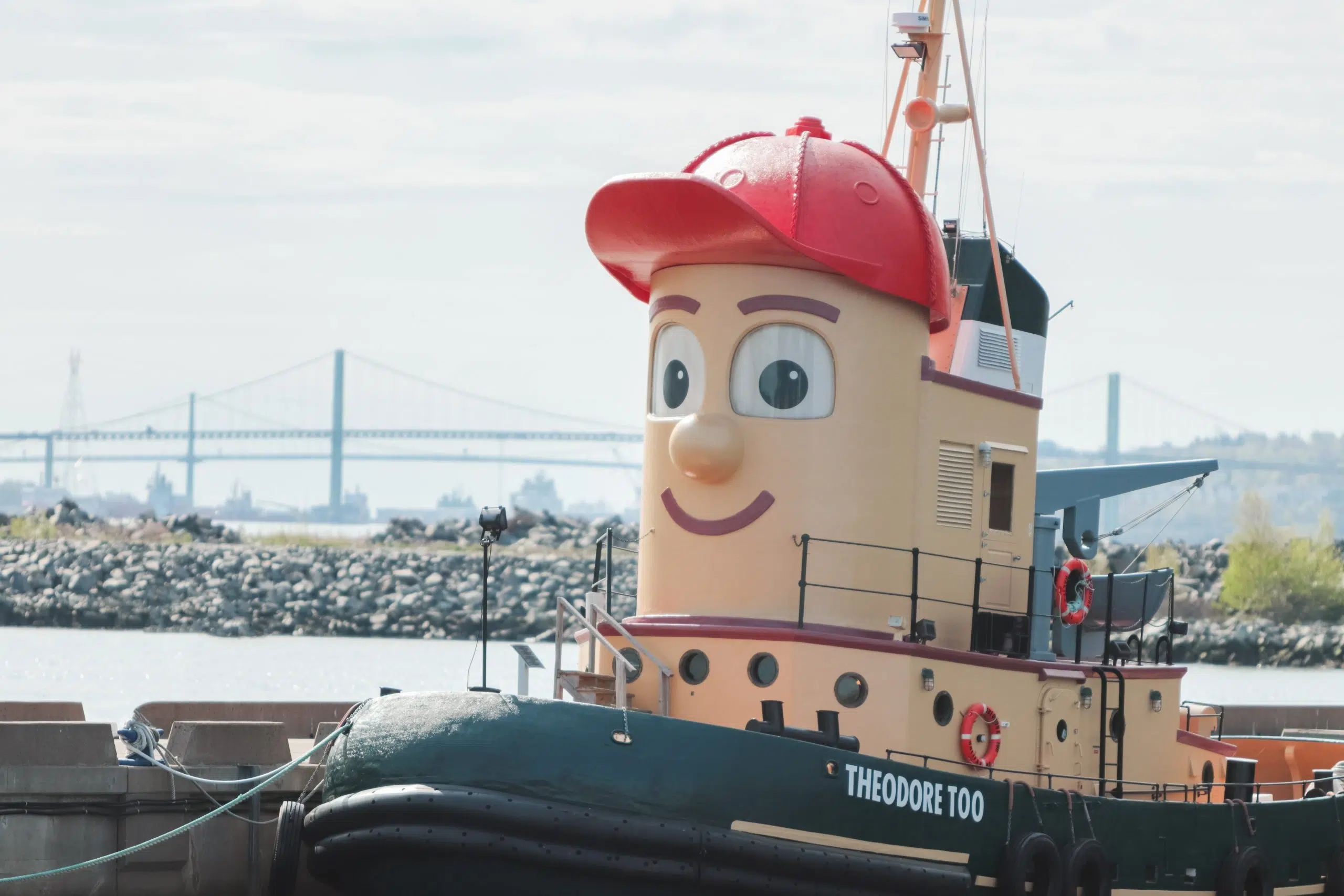 Theodore Tugboat bids farewell to Nova Scotia