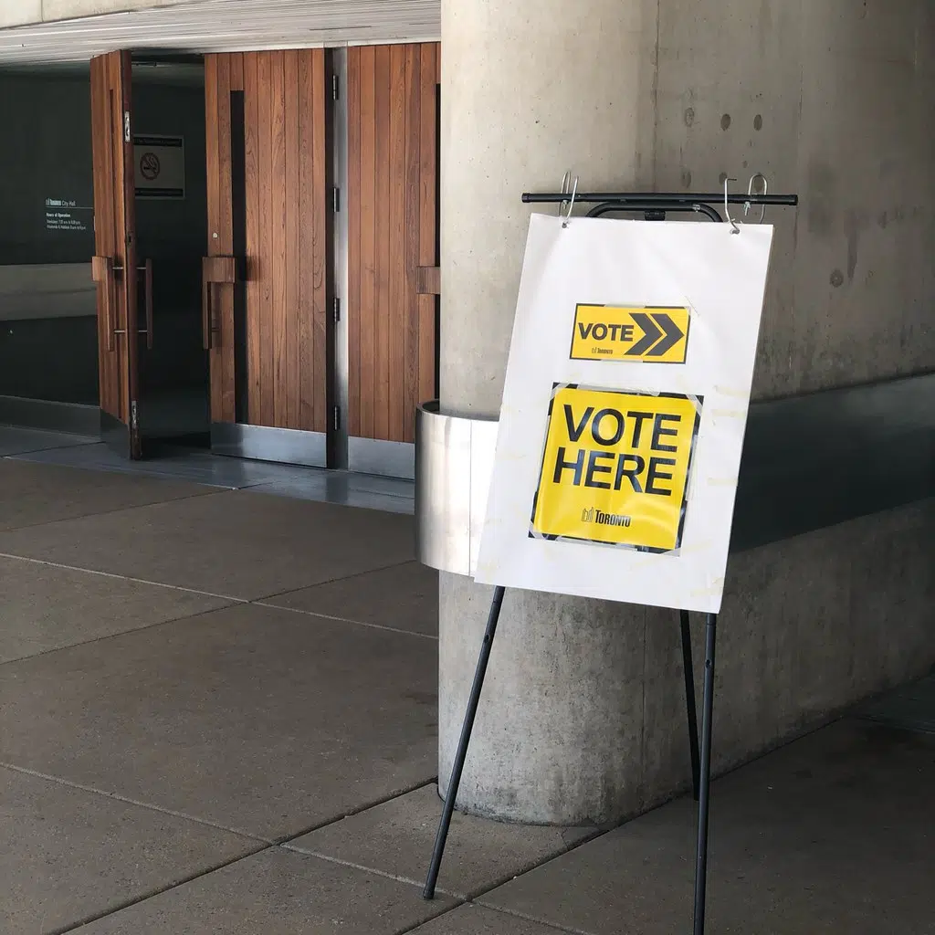 Vote counting will begin at 6:30 p.m.