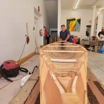 Local Mi'kmaq Artisan Prepares To Launch Birch Bark Canoe