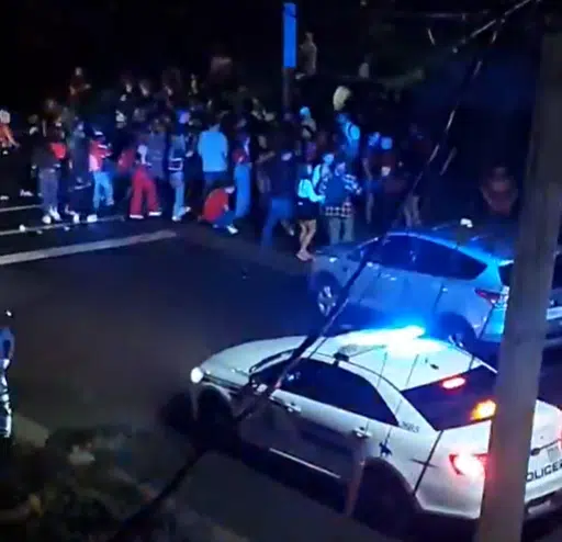Several arrested after out-of-control Acadia homecoming
