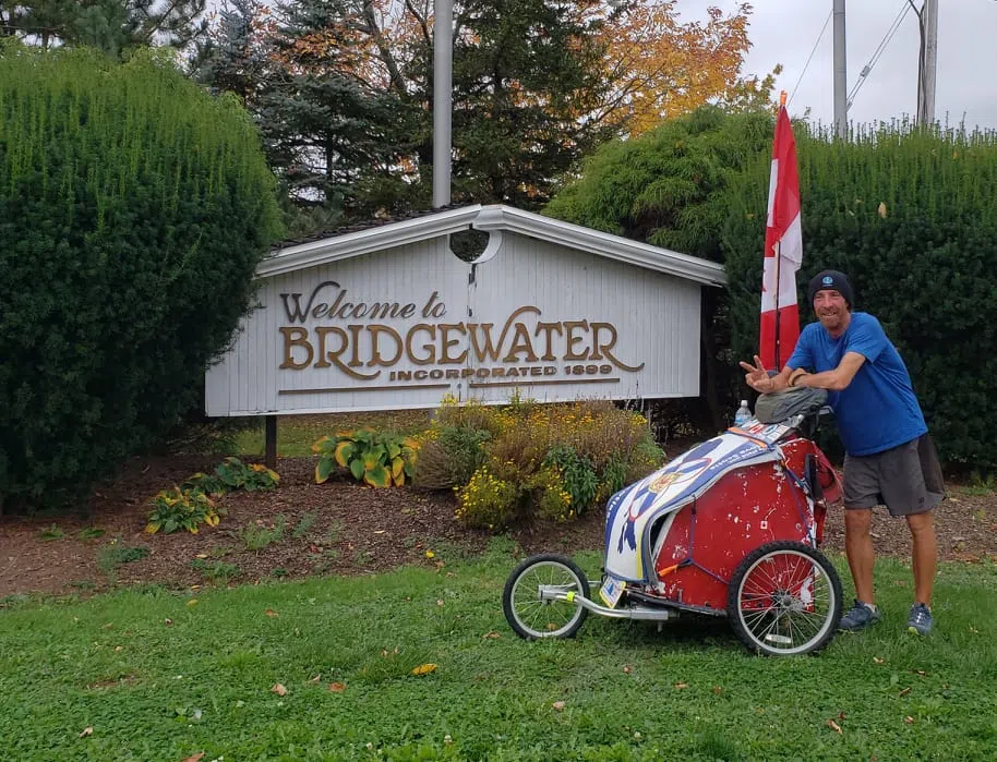 Bridgewater Man Completes Self-Healing Walk Across Canada