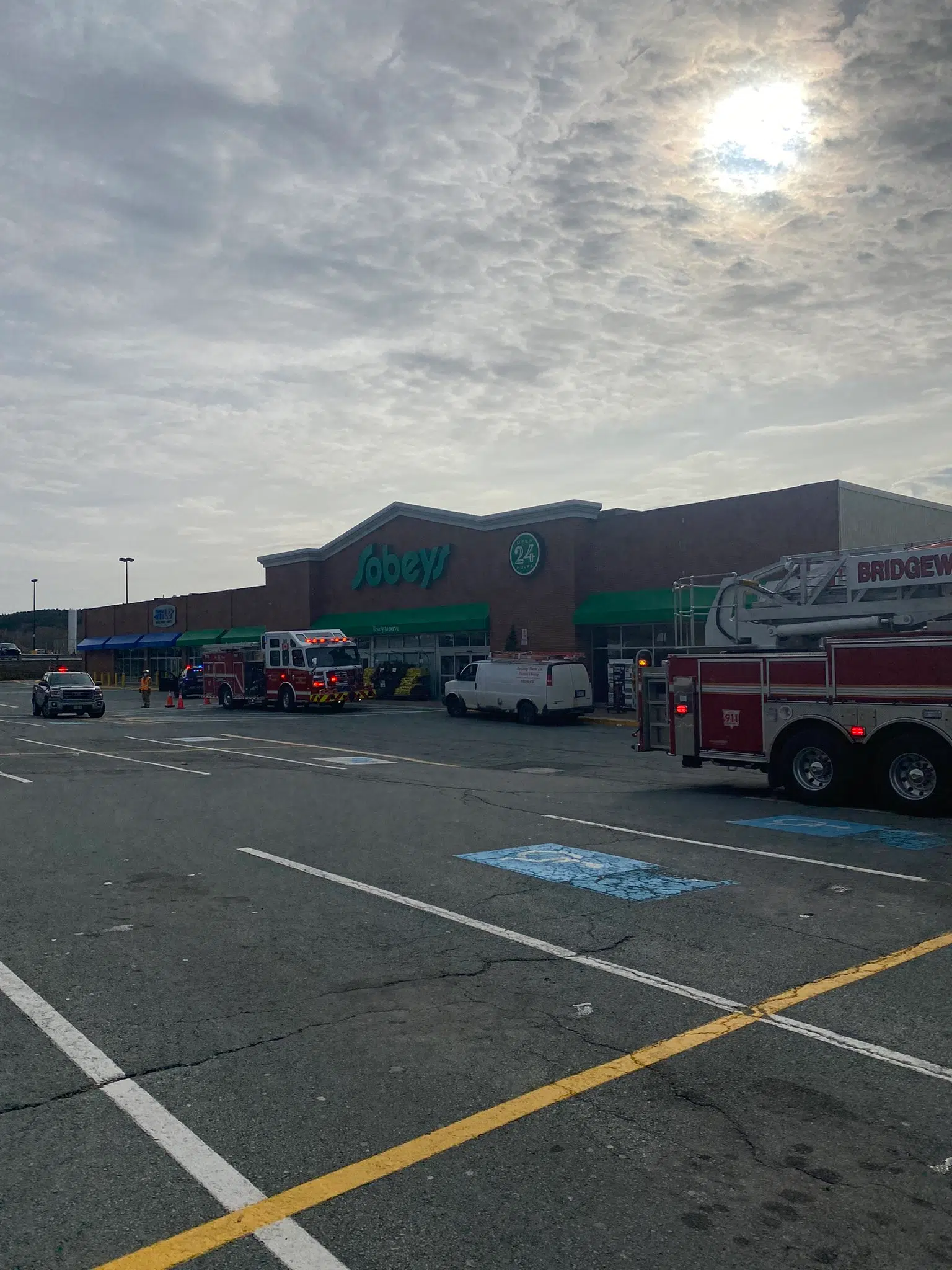 Firefighters Respond to Fire At Bridgewater Sobeys