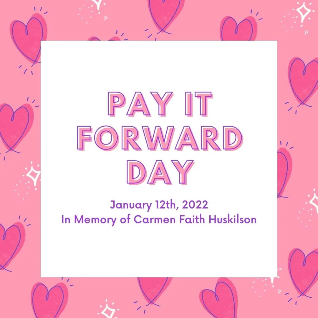 Town Of Shelburne Declares January 12th 'Pay It Forward' Day