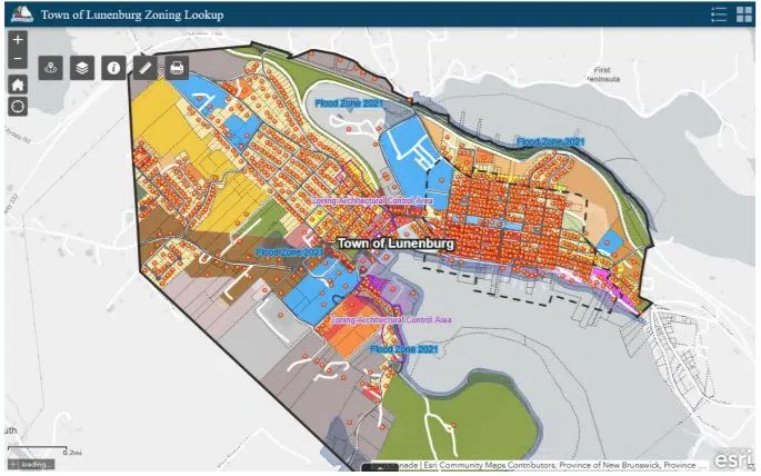 Lunenburg Launches Online Zoning Map