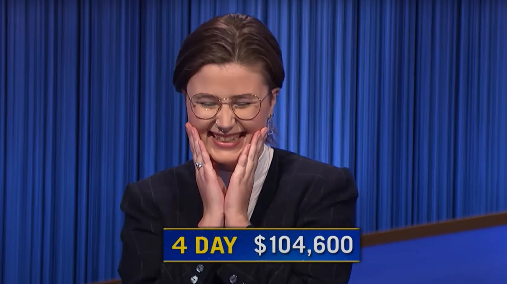 Mattea Roach wins Jeopardy! for the 4th night in a row