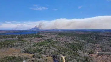 Crews Hoping To 'Get Good Handle' On Yarmouth Wildfire Today