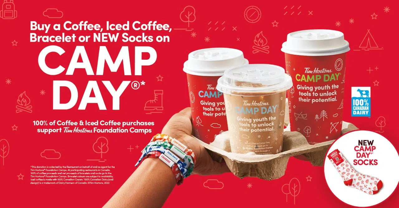 Tim Hortons Camp Day Is TODAY!!!