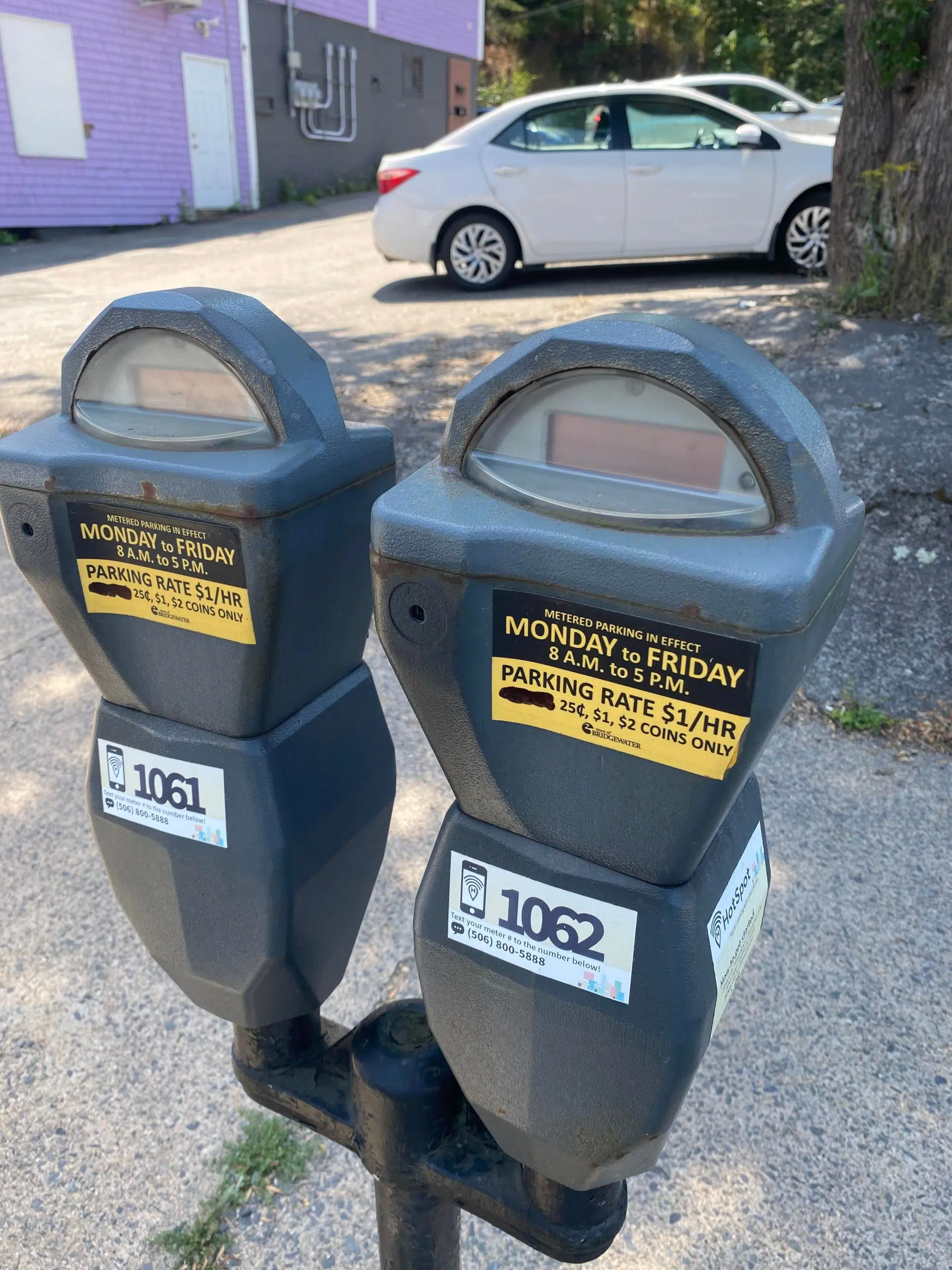 Bridgewater Parking meters phase out nickels and dimes